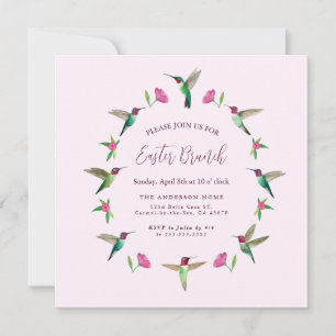 Easter Brunch Invitation Card