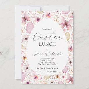 Easter Brunch invitation, Easter Lunch Invitation