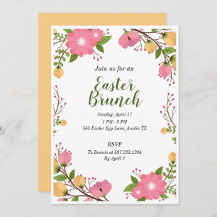 Easter Brunch Party Invitation
