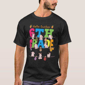 Easter Bunnies 6th Grade Pre-Teen gen Alpha Christ T-Shirt