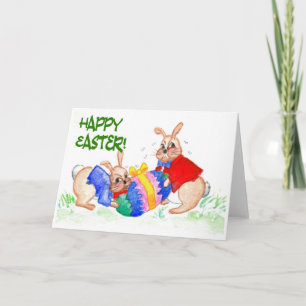 Easter Bunnies Card