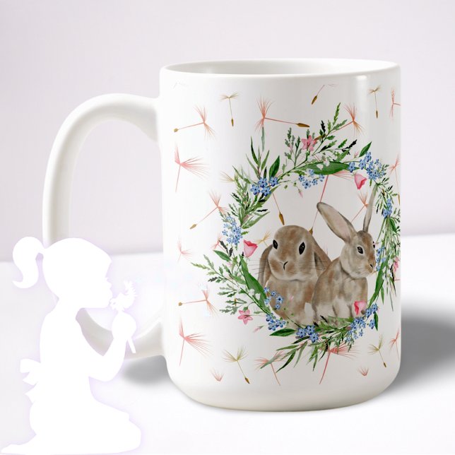 Easter Bunnies Coffee Mug (Creator Uploaded)