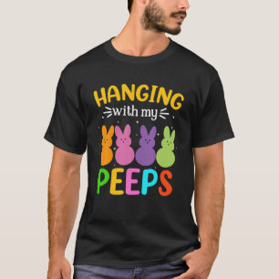 Easter Bunnies Hanging With My Pëëp Easter Day 202 T-Shirt