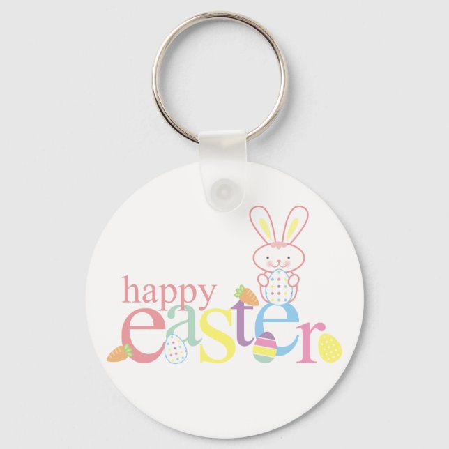 Easter Bunnies Key Ring (Front)
