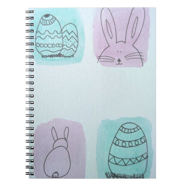 Easter bunnies notebook (Front)