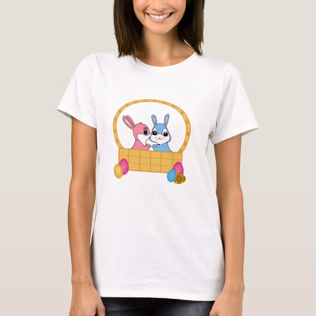 Easter Bunnies T-Shirt (Front)