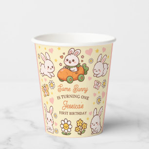 Easter Bunnies Whimsical Kids' Birthday Party Paper Cups