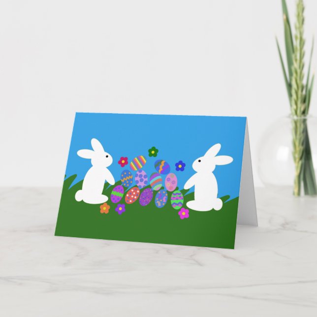 Easter Bunny #1-2 Card (Front)