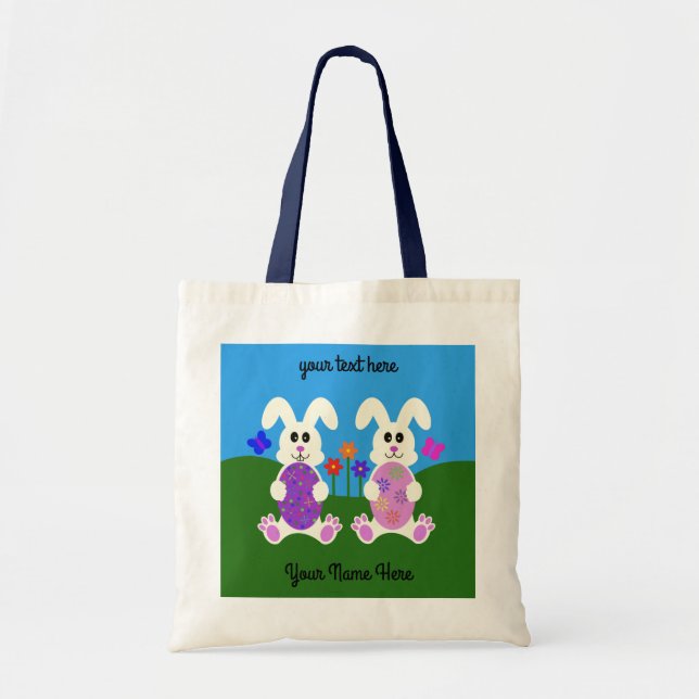 Easter Bunny #4 Tote Bag (Front)