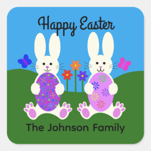 Easter Bunny #6 Stickers