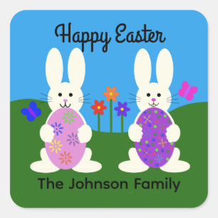 Easter Bunny #7 Stickers