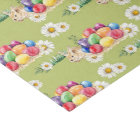 Easter bunny and eggs party pattern tissue