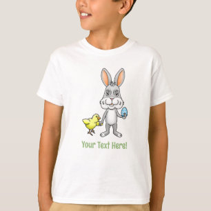 Easter Bunny and the little yellow chicken T-Shirt