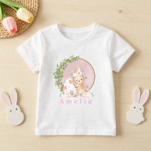 Easter Bunny at Garden Personalized 