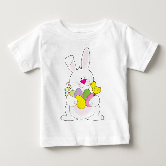 Easter Bunny Baby T-Shirt (Front)