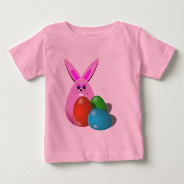 Easter Bunny Baby T-Shirt (Front)