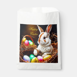 Easter Bunny Basket & Eggs   Favour Bags