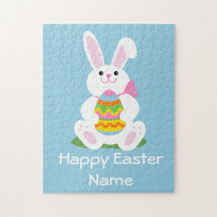 Easter Bunny   Basket Toy Jigsaw Puzzle