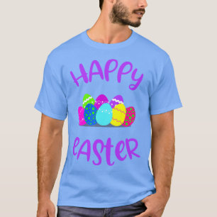 Easter Bunny Beautiful Easter Eggs  T-Shirt