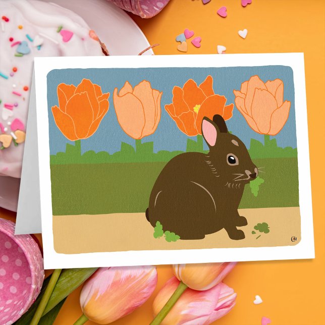 Easter Bunny Blank Card (Creator Uploaded)