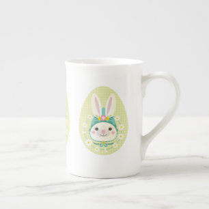 Easter Bunny, bone china mug