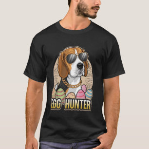 Easter Bunny Border Collie Egg Hunter Dog Lover T-Shirt