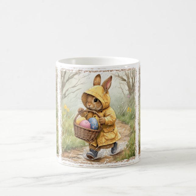 Easter Bunny Bouquet: Pastel Treasures Eggcellent  Coffee Mug (Center)