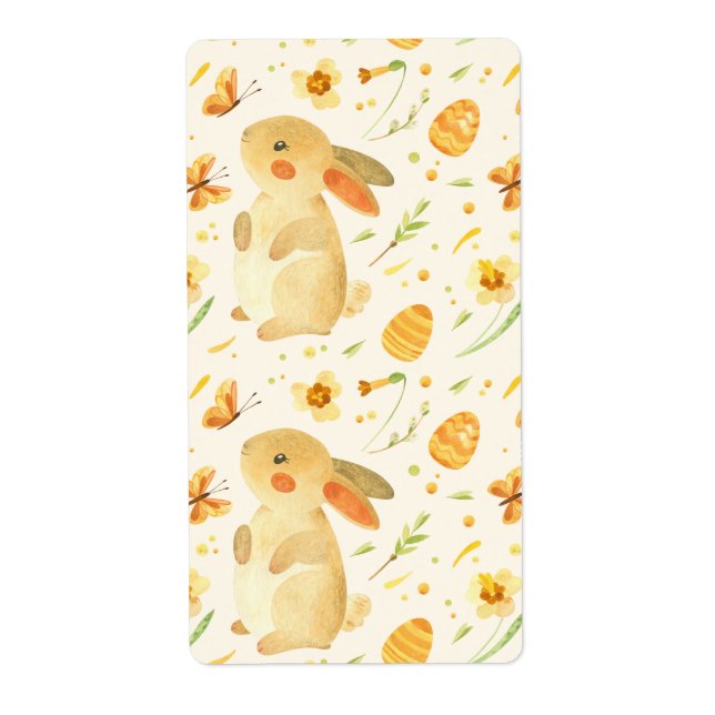 Easter Bunny & Butterflies (Front)