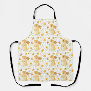 Easter Bunny & Butterflies Apron