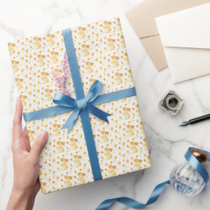 Easter Bunny & Butterflies Wrapping Paper