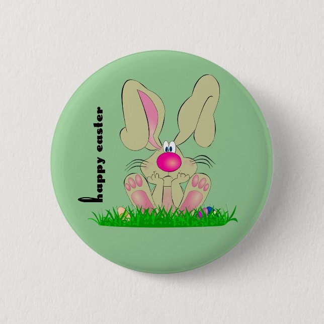 Easter Bunny Button (Front)