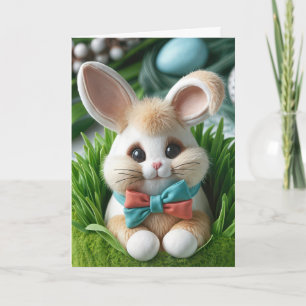 Easter Bunny Cake Card
