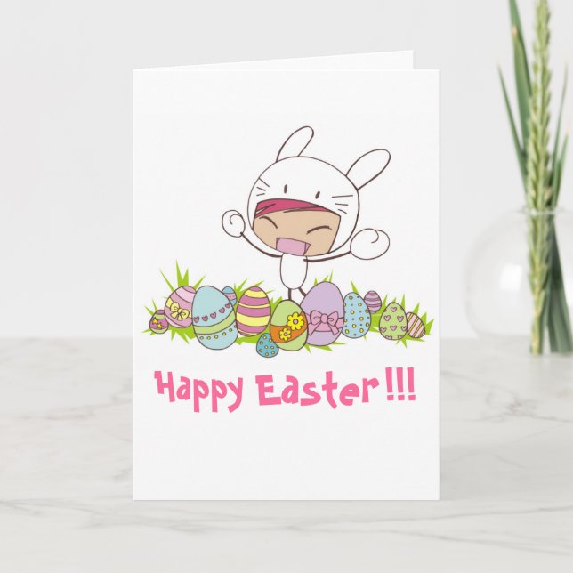 Easter Bunny Card (Front)