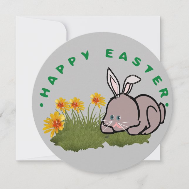 Easter Bunny Card (Front)