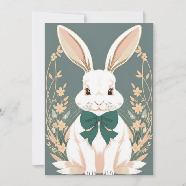 Easter Bunny Collection Invitation (Front)