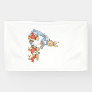 Easter Bunny Cottagecore Vintage Rabbit Women Girl Banner