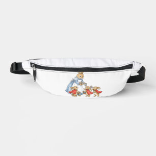 Easter Bunny Cottagecore Vintage Rabbit Women Girl Bum Bags
