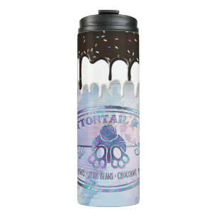 Easter Bunny Cottontail Candy Shop Sign Chocolate Thermal Tumbler