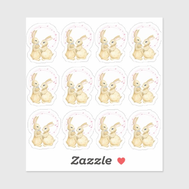 Easter Bunny Couple (Sheet)