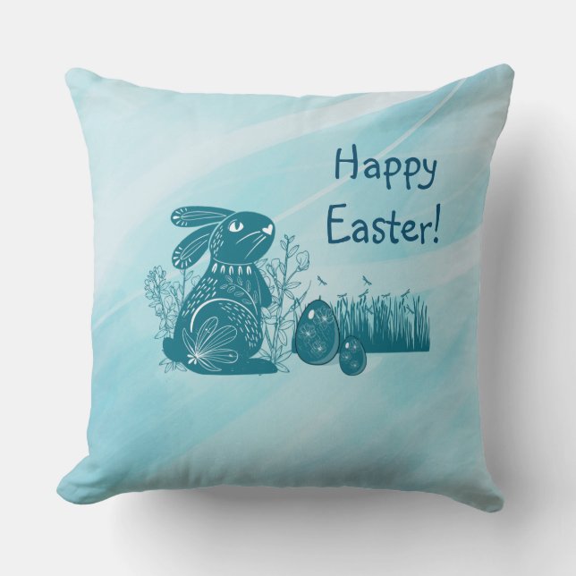 EASTER BUNNY CUSHION (Front)