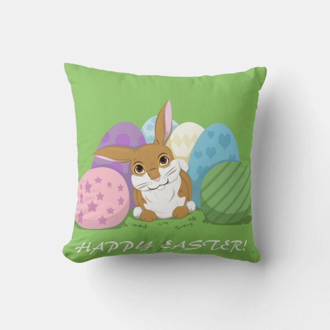 Easter Bunny Cushion (Front)