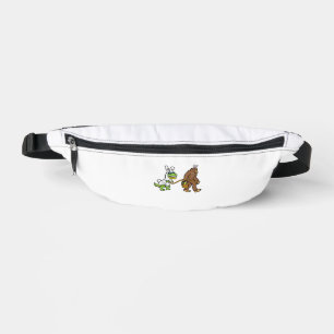 Easter Bunny Dino Bigfoot Sasquatch Trex Men Boys  Bum Bags