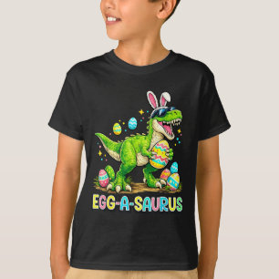 Easter Bunny Dinosaur Egg A Saurus Trex Funny T-Shirt