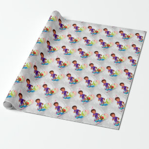 easter bunny donald trump wrapping paper