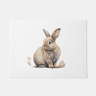 Easter Bunny Doormat