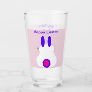 Easter Bunny Drinking Glass