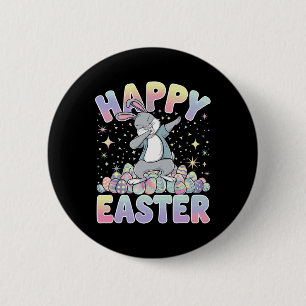Easter Bunny Easter Egg  6 Cm Round Badge