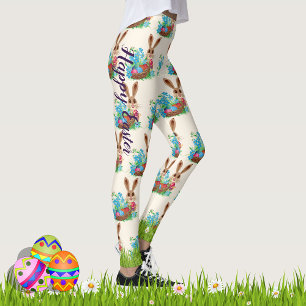 EASTER Bunny Egg Hunt  Party Pants Women's Girls