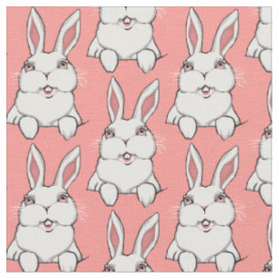 Easter Bunny Fabric Easter Fabrics Personalised
