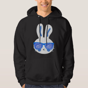 Easter Bunny Faces cool Easter Rabbit Bunnies Hoodie
